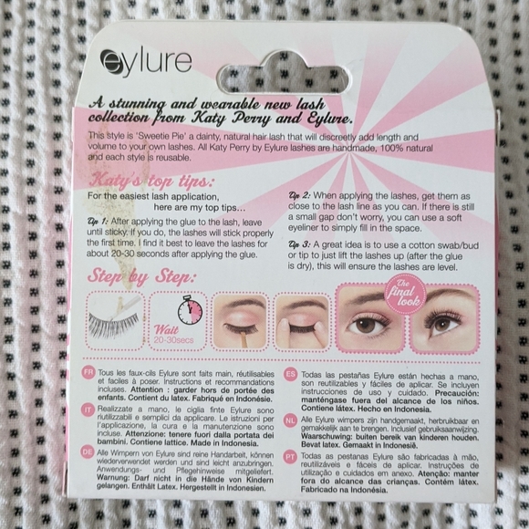 🆕 Eylure Katy Perry & Xtended Beauty False Eyelashes Falsies - Picture 4 of 10